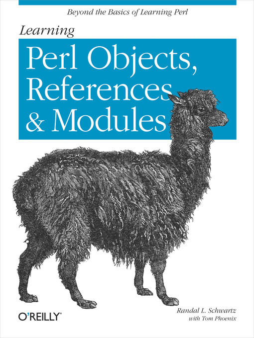 Title details for Learning Perl Objects, References, and Modules by Randal L. Schwartz - Available